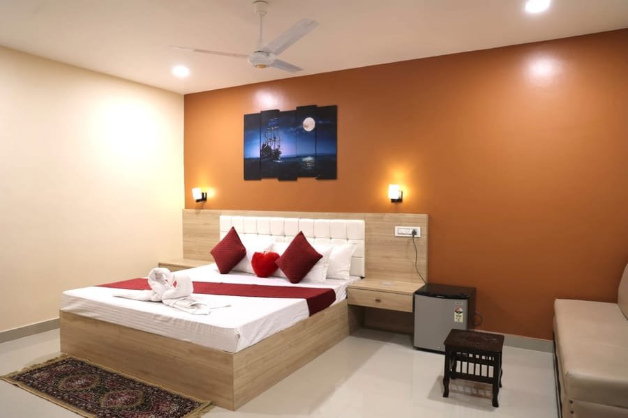 AC Room at Ganesh Sadan Srisailam